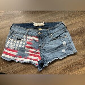 Altar’d State American Flag shorts